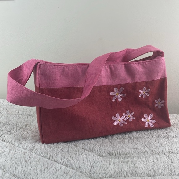 Vintage Celia Bedelia Fabric Flower Purse - Picture 5 of 15